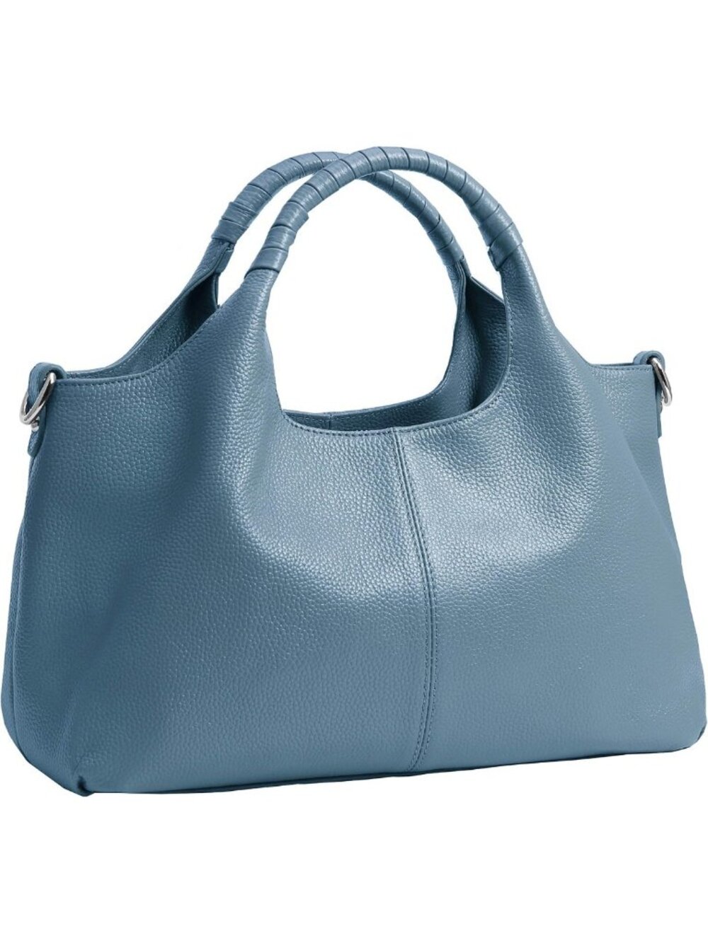 Stylish Leather Satchel Purse & Crossbody Shoulder Bag for Women - Hobo Handbag